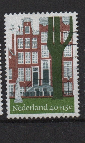 ‹(•¿•)› nl m0017 nvph 1069 zomerzegel, Ophalen of Verzenden, Na 1940, Gestempeld