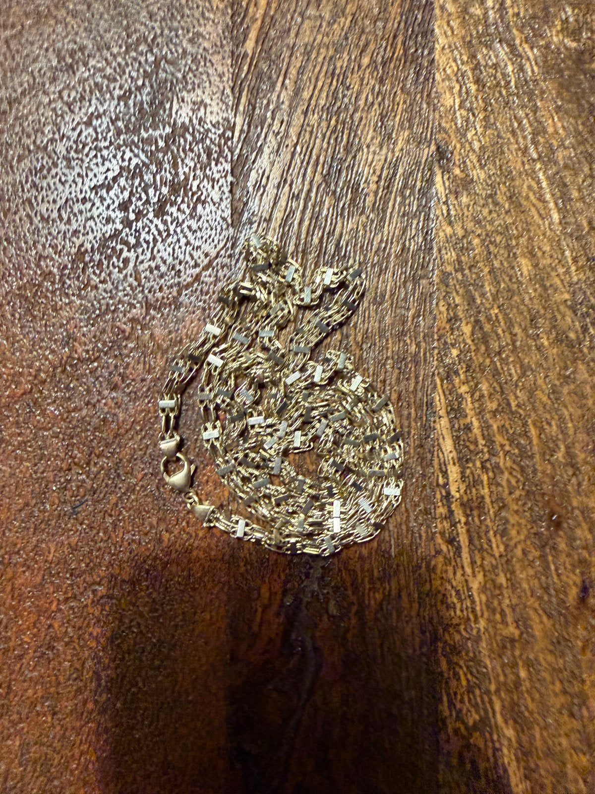 Magnum Ketting 14 K, Sieraden, Tassen en Uiterlijk, Kettingen, Ophalen, Gebruikt, Geel, Goud