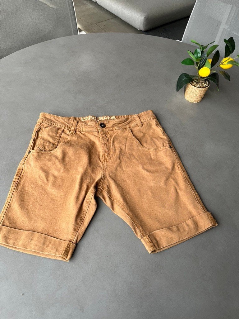 Bruine Cars bermuda, maat 31, Maat 38/40 (M), Verzenden, Zo goed als nieuw, Cars Jeans