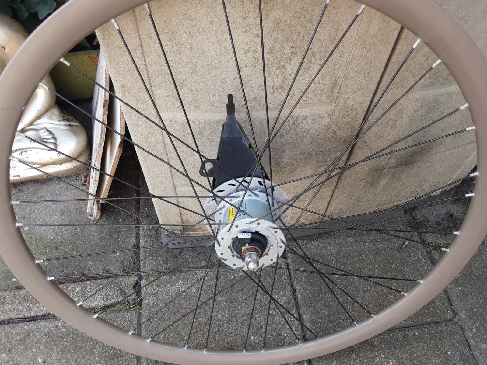 5x 28 inch shimano voorwielen, naafdynamo, rollerbrake rem, Ophalen of Verzenden, Gebruikt, Wiel, Shimano Nexus
