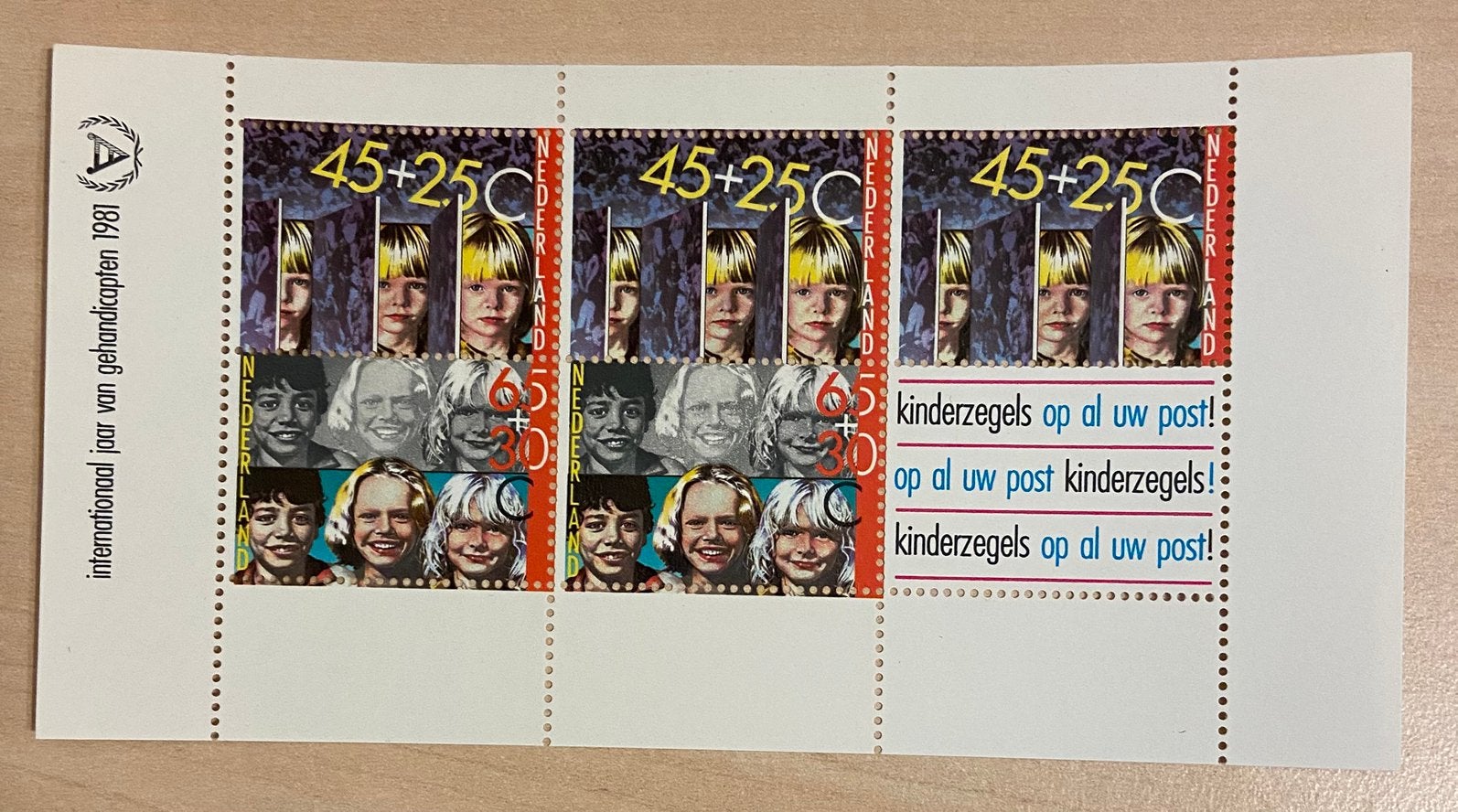 Kinderzegels 1981, postfris., Ophalen of Verzenden, Na 1940, Postfris