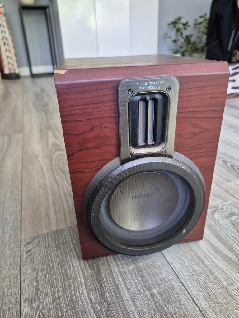 Philips FWB-MCM760 Speaker met Ribbon Tweeter, Audio, Tv en Foto, Luidsprekers, Philips, Gebruikt, Overige typen, Ophalen of Verzenden