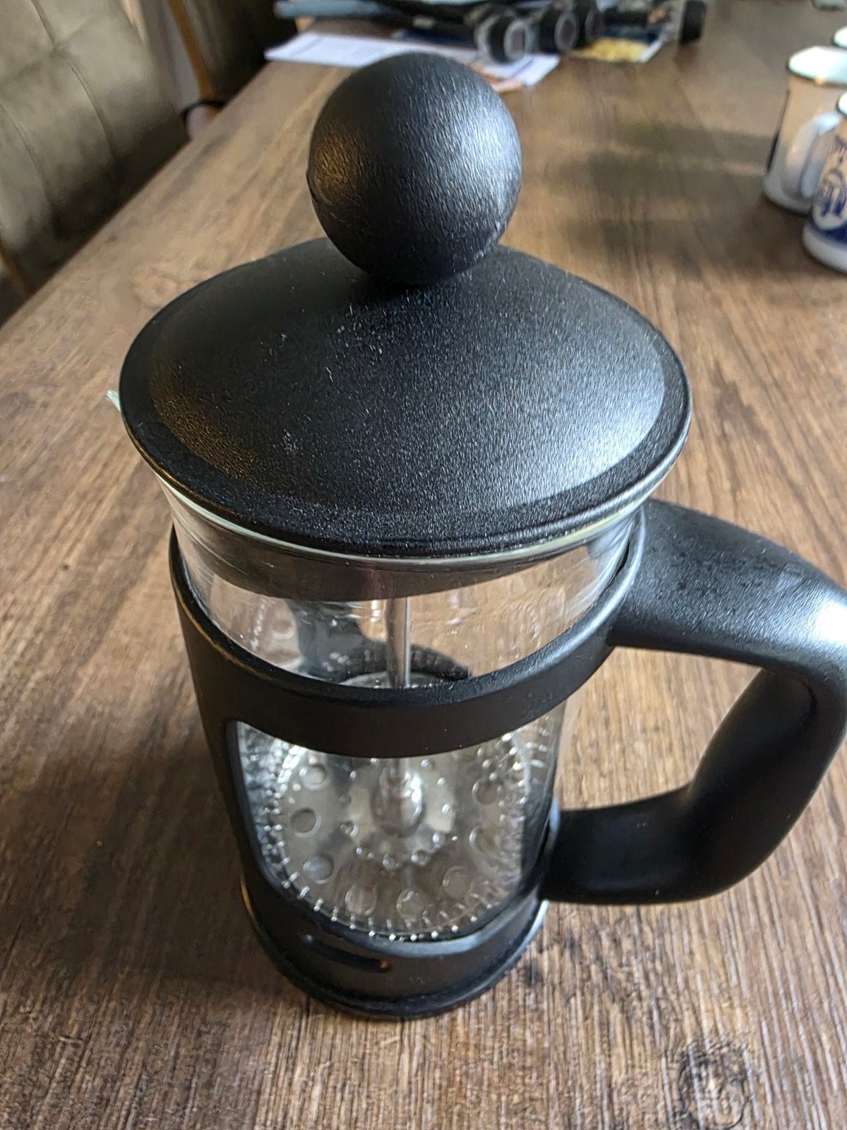 Glazen French Press Koffiezetter - Zo goed als nieuw, Ophalen, Zo goed als nieuw