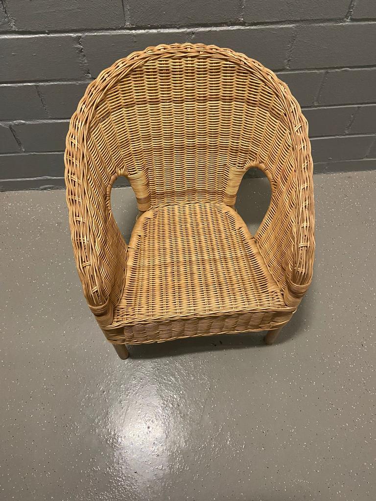 Rieten kinderstoel, Ophalen, Gebruikt, Stoel(en)