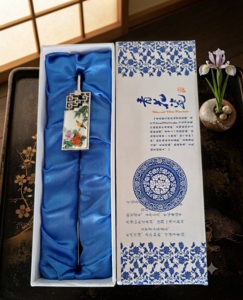 Chinese porseleinen boeklegger/briefopener, Verzenden