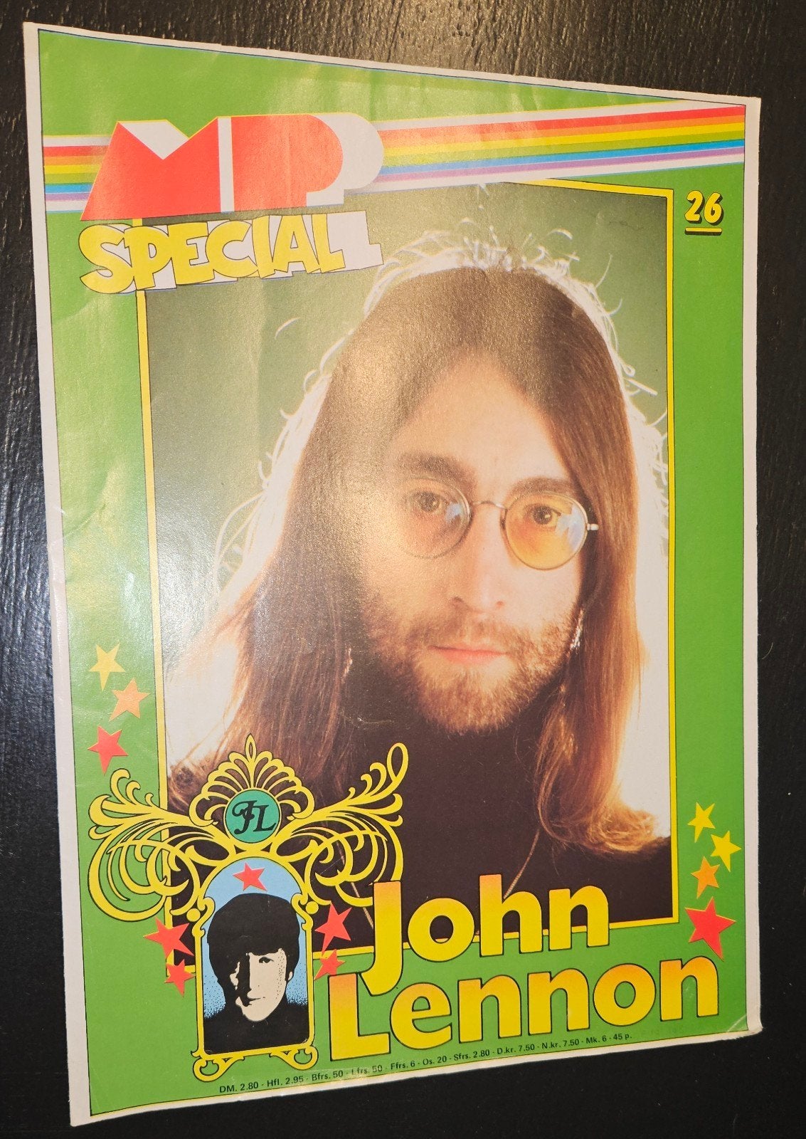 Muziekparade special John lennon, Ophalen of Verzenden, Zo goed als nieuw, Boek, Tijdschrift of Artikel