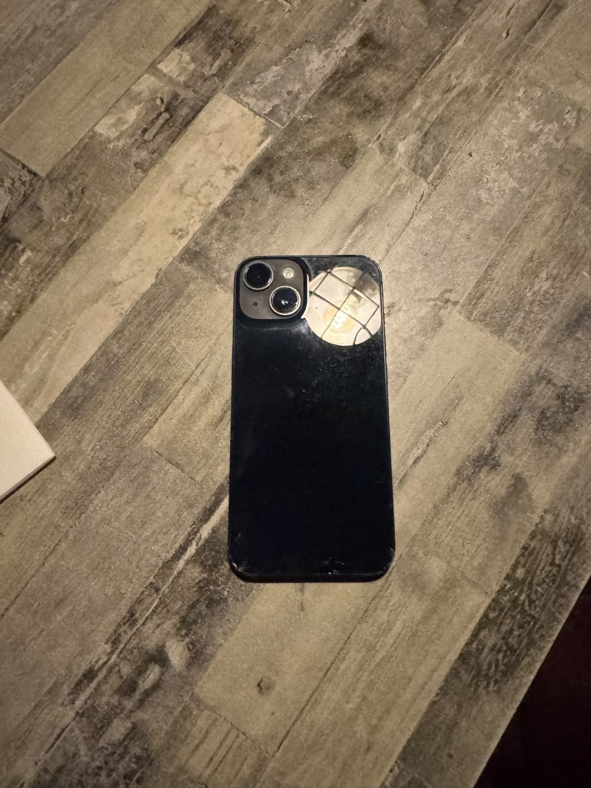 iPhone 14 256GB - Scherm en achterkant beschadigd, Telecommunicatie, Ophalen of Verzenden, Gebruikt, 256 GB, IPhone 14