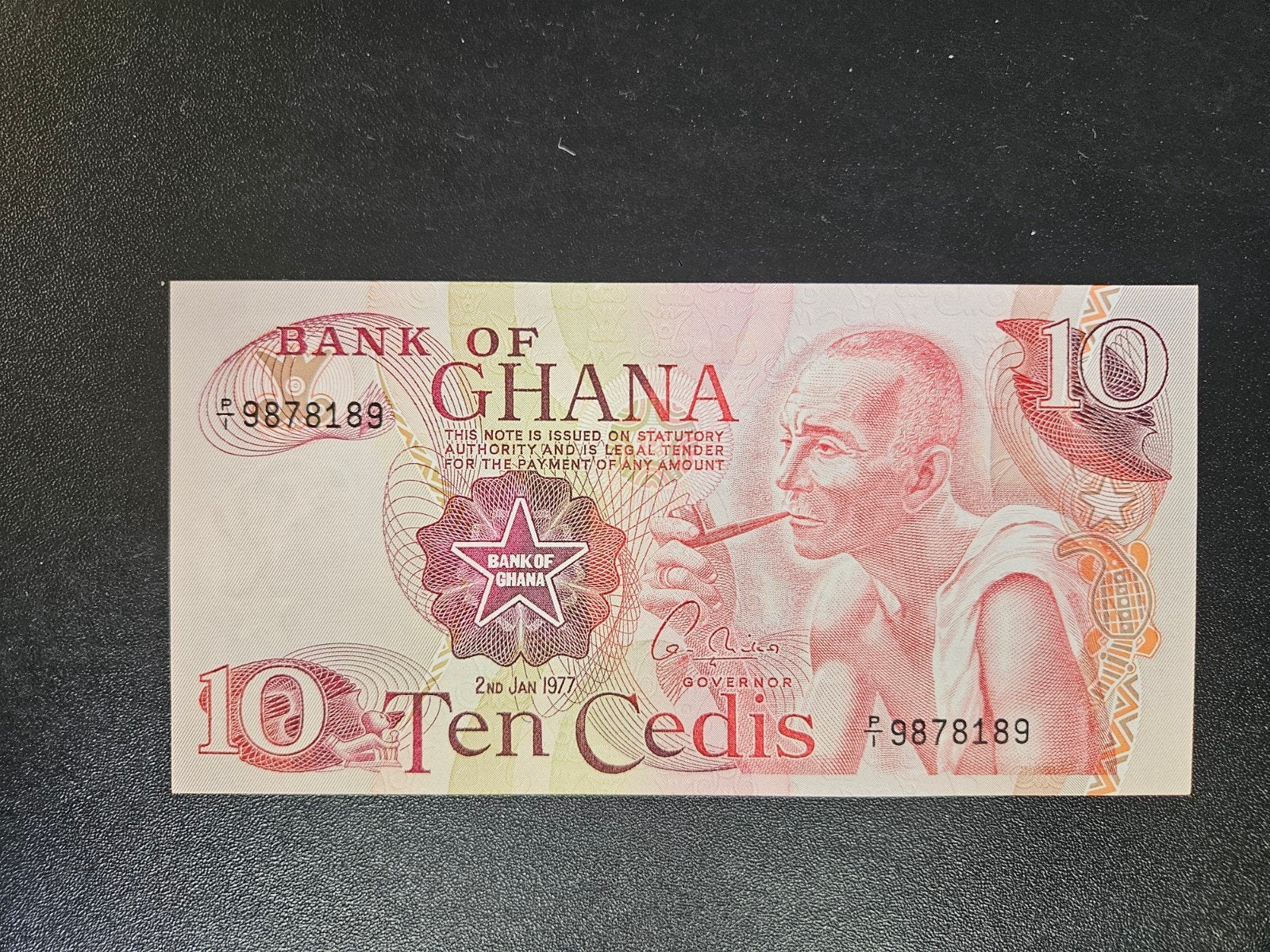Ghana pick 16e 1977 UNC, Postzegels en Munten, Bankbiljetten | Afrika, Ophalen of Verzenden, Overige landen, Los biljet