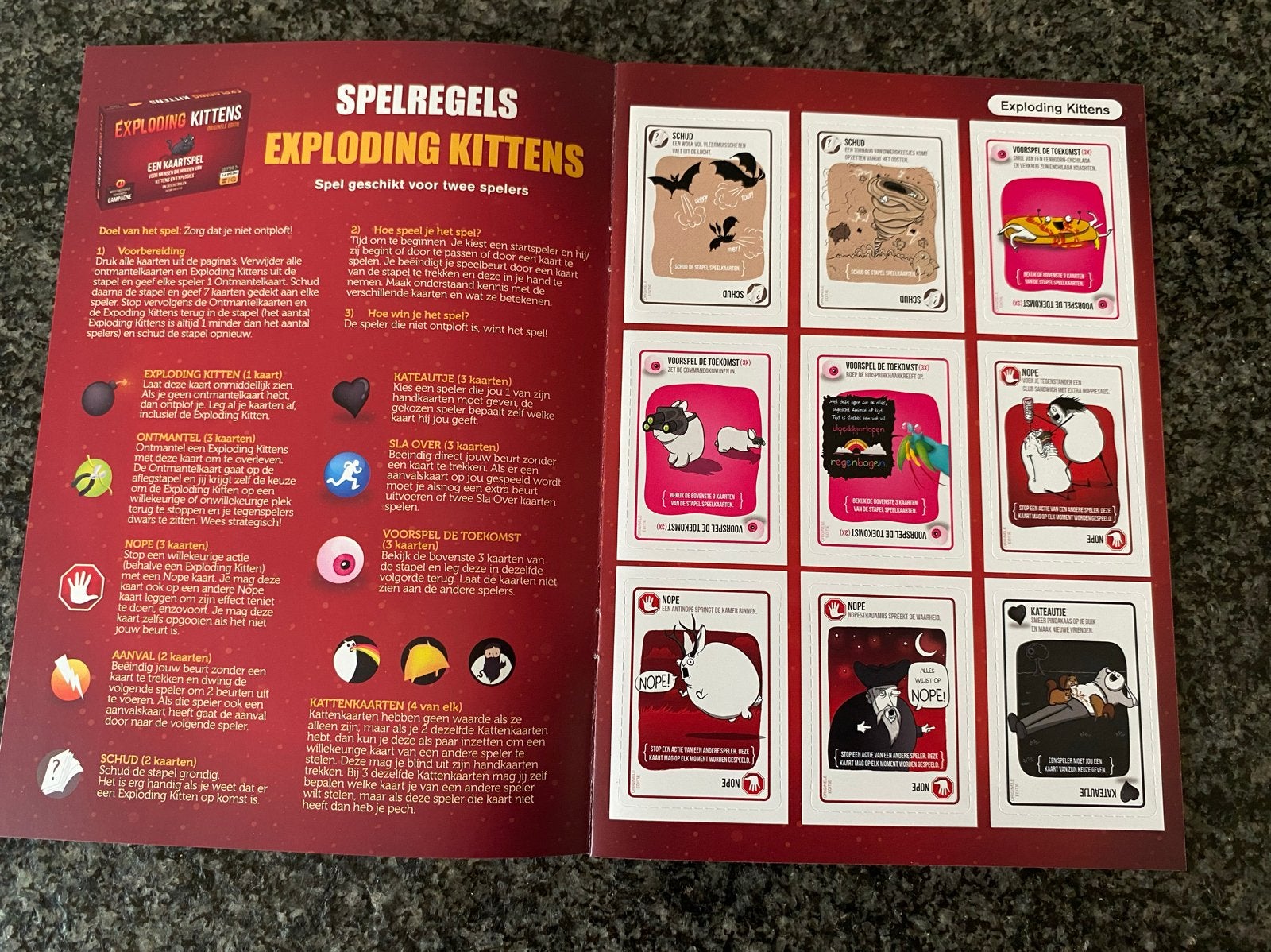 Exploding Kittens - Demo (Nieuw), Drie of vier spelers, Ophalen of Verzenden, Nieuw