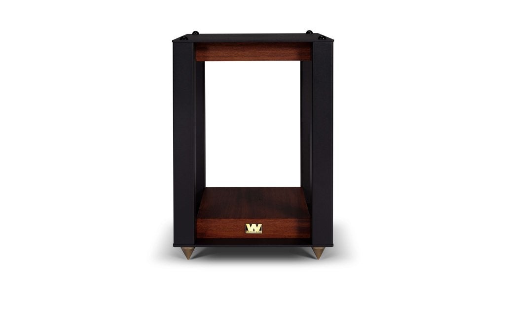 Wharfedale Linton stands - Walnut Veneer