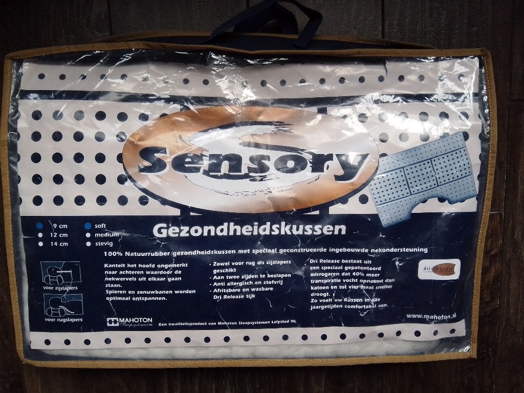 gezondheidskussen, Ophalen, Eenpersoons, Wit, Zo goed als nieuw