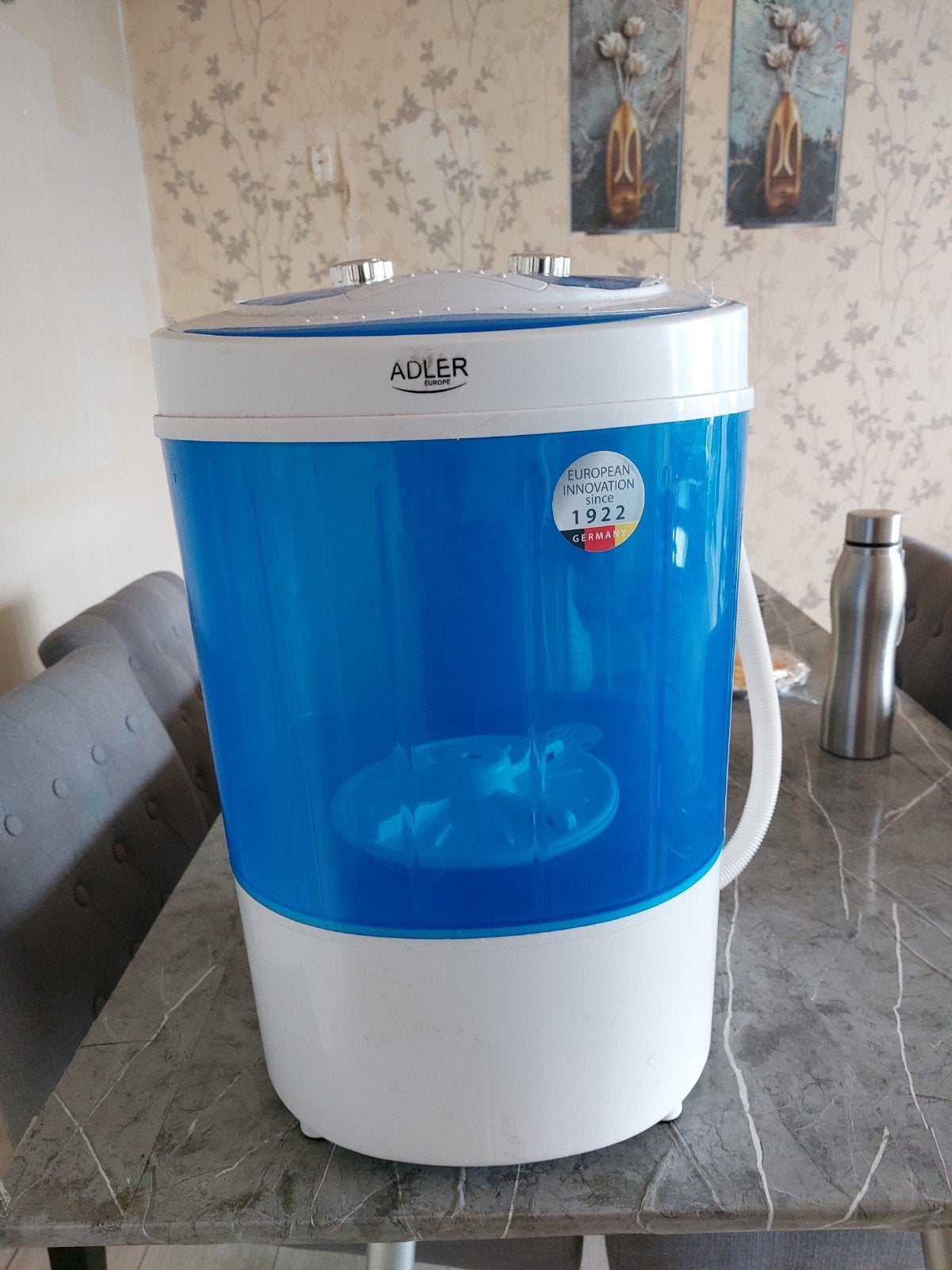 Adler Mini Wasmachine - Compact en Draagbaar, Minder dan 1200 toeren, Minder dan 85 cm, 4 tot 6 kg, Ophalen of Verzenden