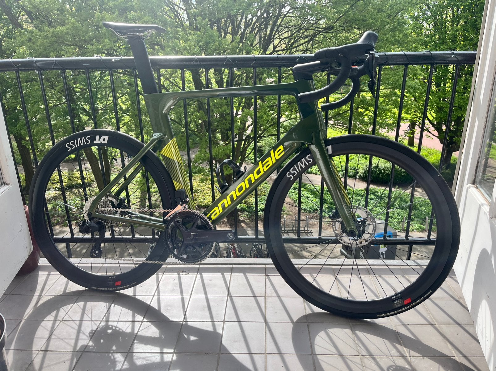 Cannondale SystemSix 2019 (Maat 60, Di2, powermeter), Carbon, Zo goed als nieuw, Meer dan 20 versnellingen, Ophalen