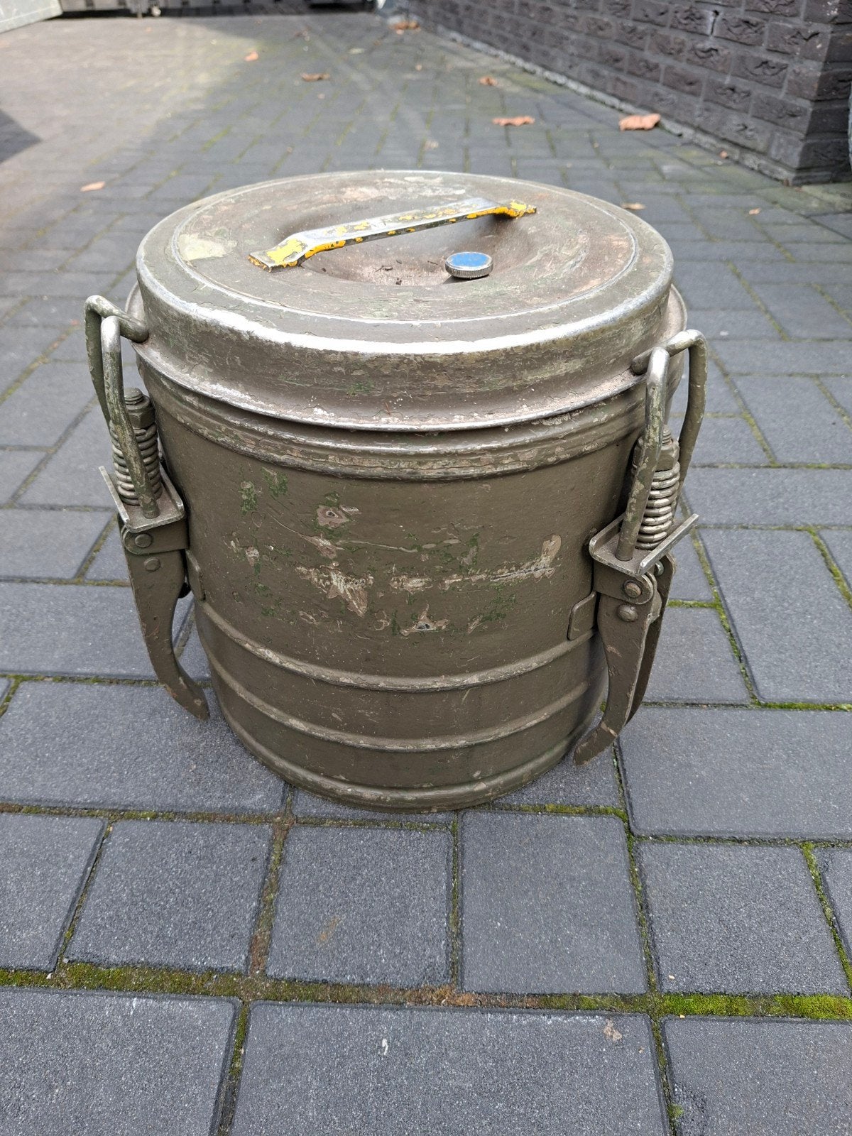 Gamel 10 liter Nederlands Leger, Ophalen of Verzenden, Landmacht, Nederland, Overige typen
