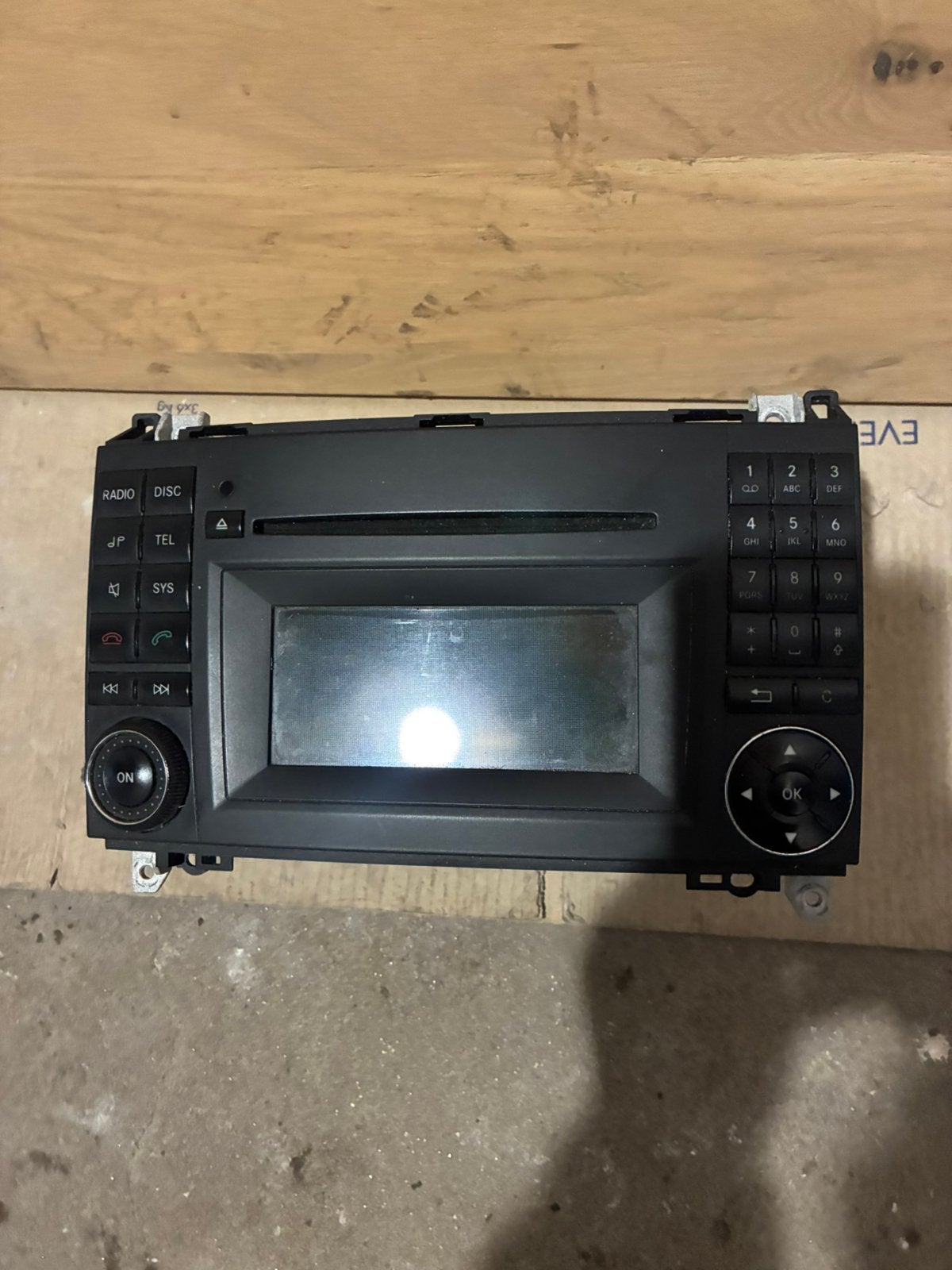 Mercedes vito w639 radio cd, Auto diversen, Ophalen of Verzenden, Zo goed als nieuw