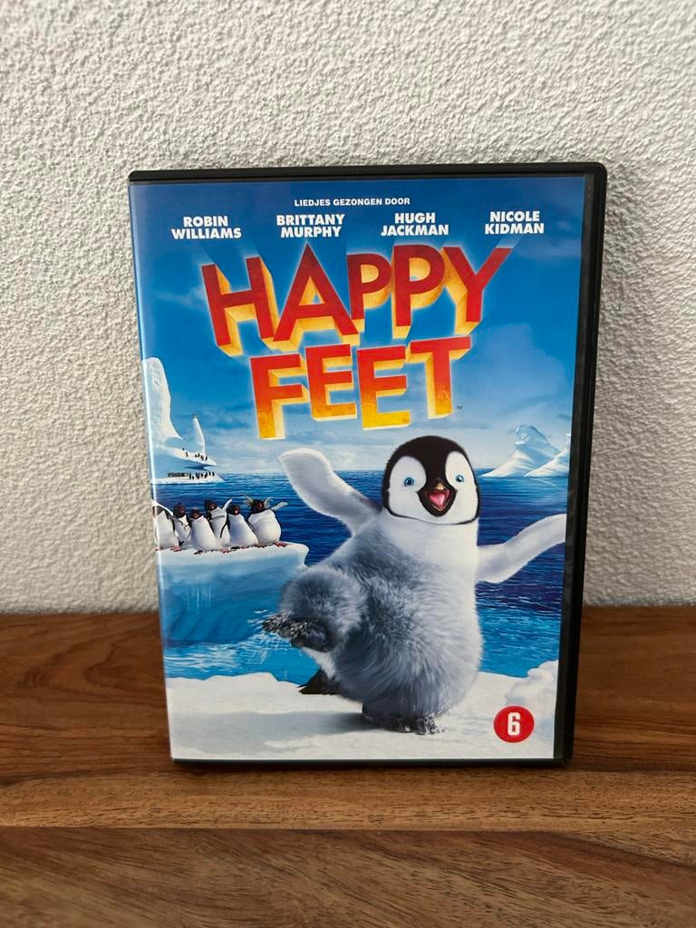 Happy Feet DVD - Dansende pinguïn avontuur voor het hele gez, Cd's en Dvd's, Dvd's | Tekenfilms en Animatie, Vanaf 6 jaar, Ophalen of Verzenden