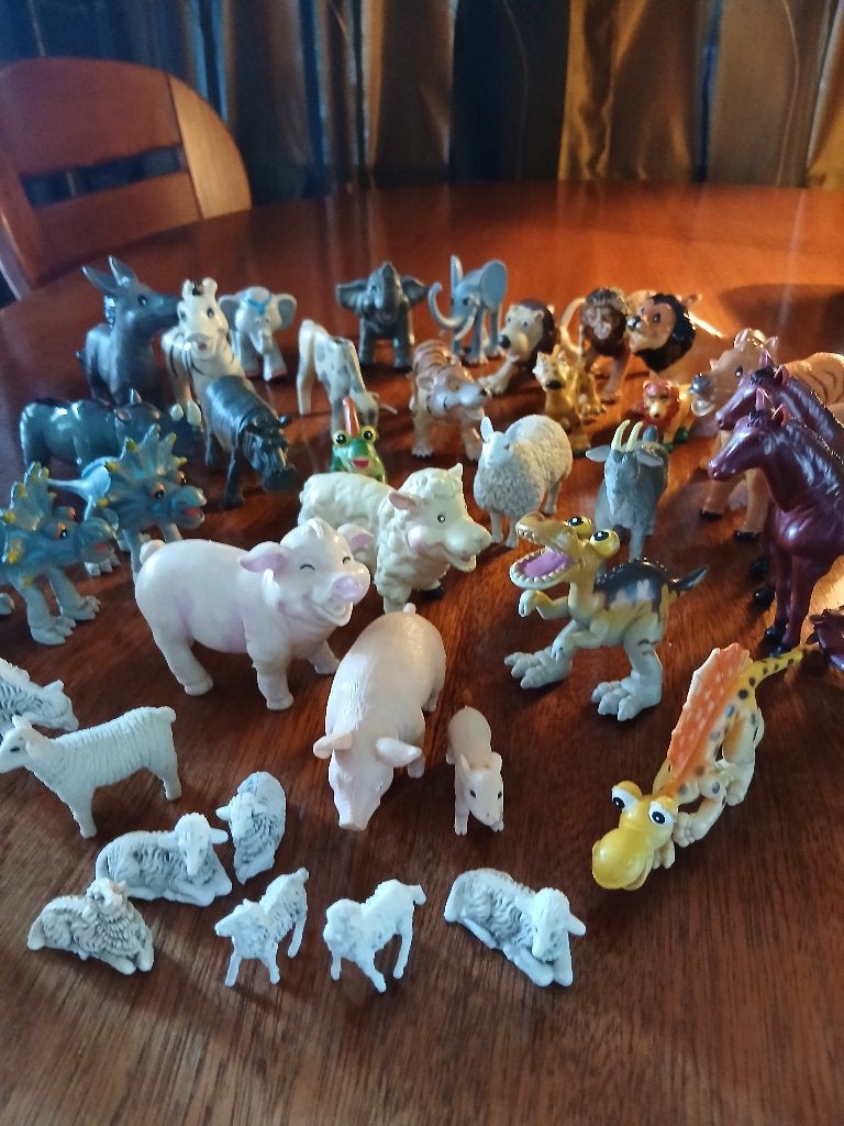Plastiek dieren, Ophalen, Gebruikt, Overige typen