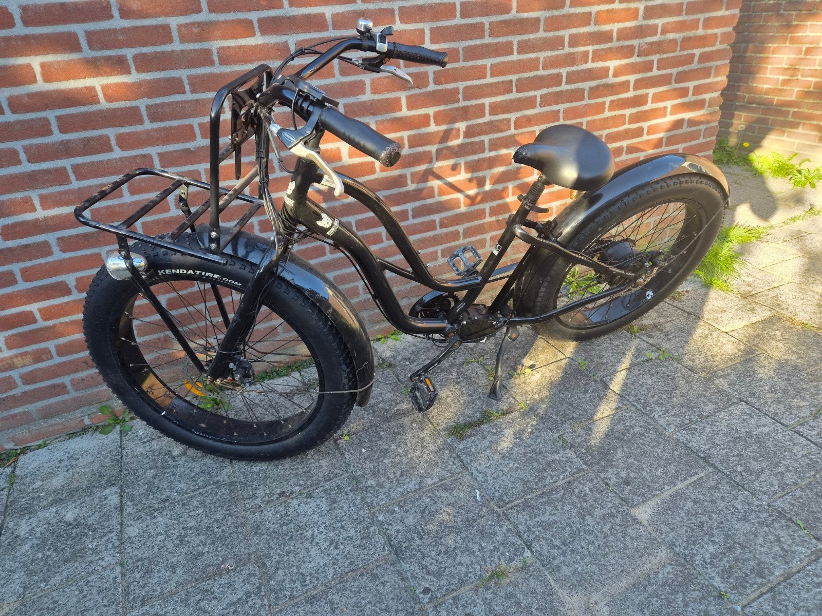 Elektrische Beachcruiser met zo goed als nieuwe accu, Fietsen en Brommers, Ophalen, Gebruikt, Staal