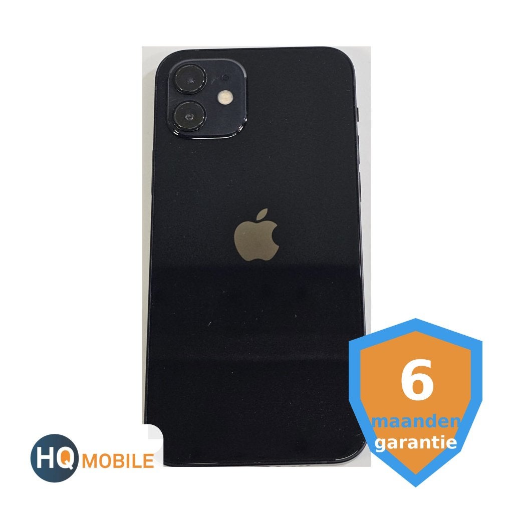 Apple iPhone 12 - 64GB - Zwart - 80% | Tweedehands, Telecommunicatie, Mobiele telefoons | Apple iPhone, 80 %, Gebruikt, Ophalen of Verzenden