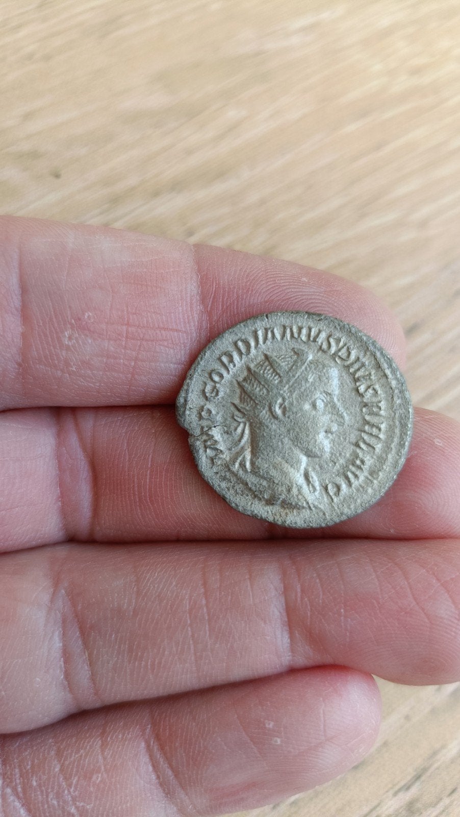 Romeinse Zilveren munt Gordianius, Ophalen of Verzenden, Vóór koninkrijk, Overige waardes