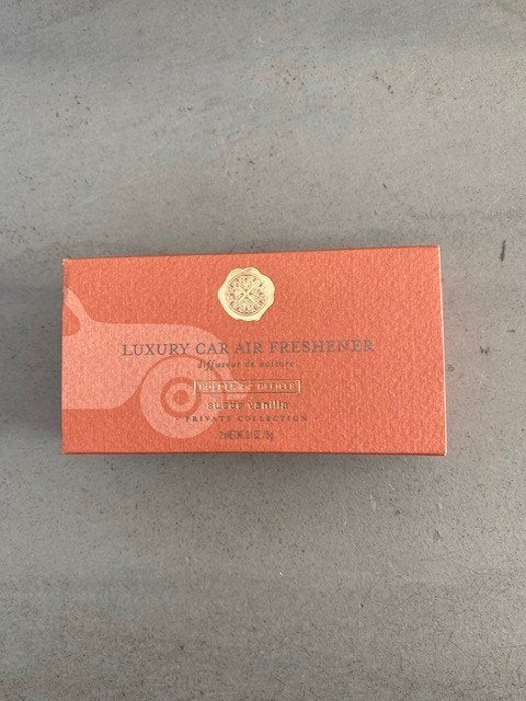 Rituals Suede Vanilla autoparfum car perfume auto parfum, Ophalen of Verzenden, Rituals