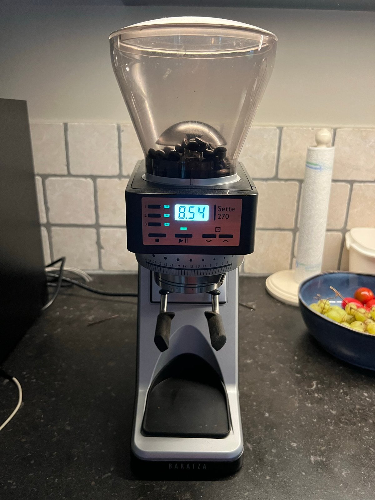 Baratza Sette 270 - Hoogwaardige koffiemolen, Gebruikt, Overige modellen, 10 kopjes of meer, Koffiebonen