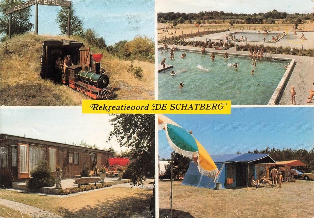 Sevenum, Rekreatie-oord Camping De Schatberg, Ophalen of Verzenden, 1960 tot 1980, Gelopen, Limburg