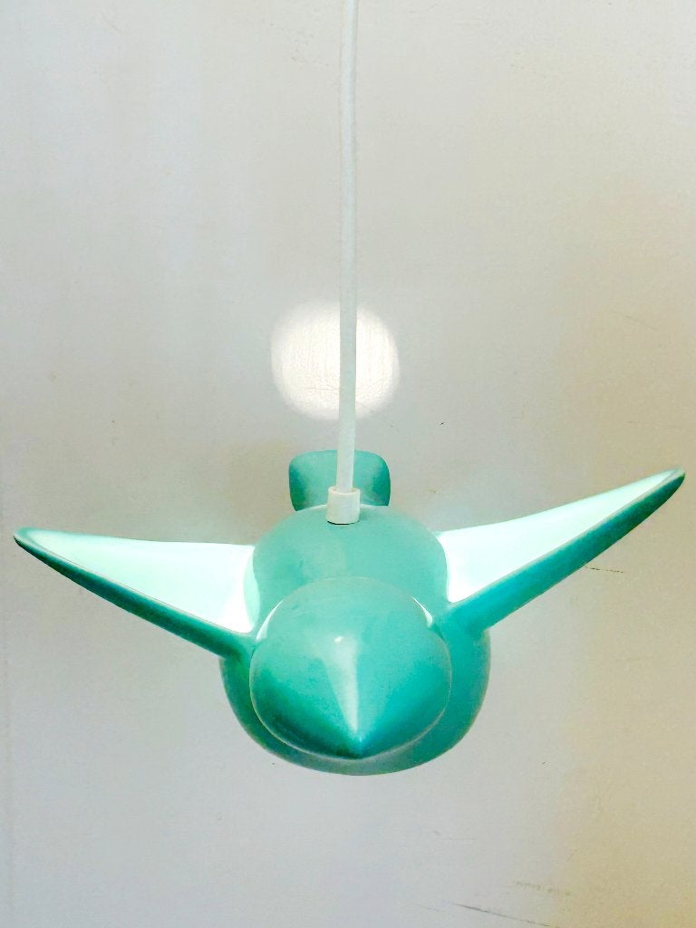 Early Bird lamp – Alma’s Room/mintgroen/keramiek, Steen/keramiek, Ophalen of Verzenden, Zo goed als nieuw, G9