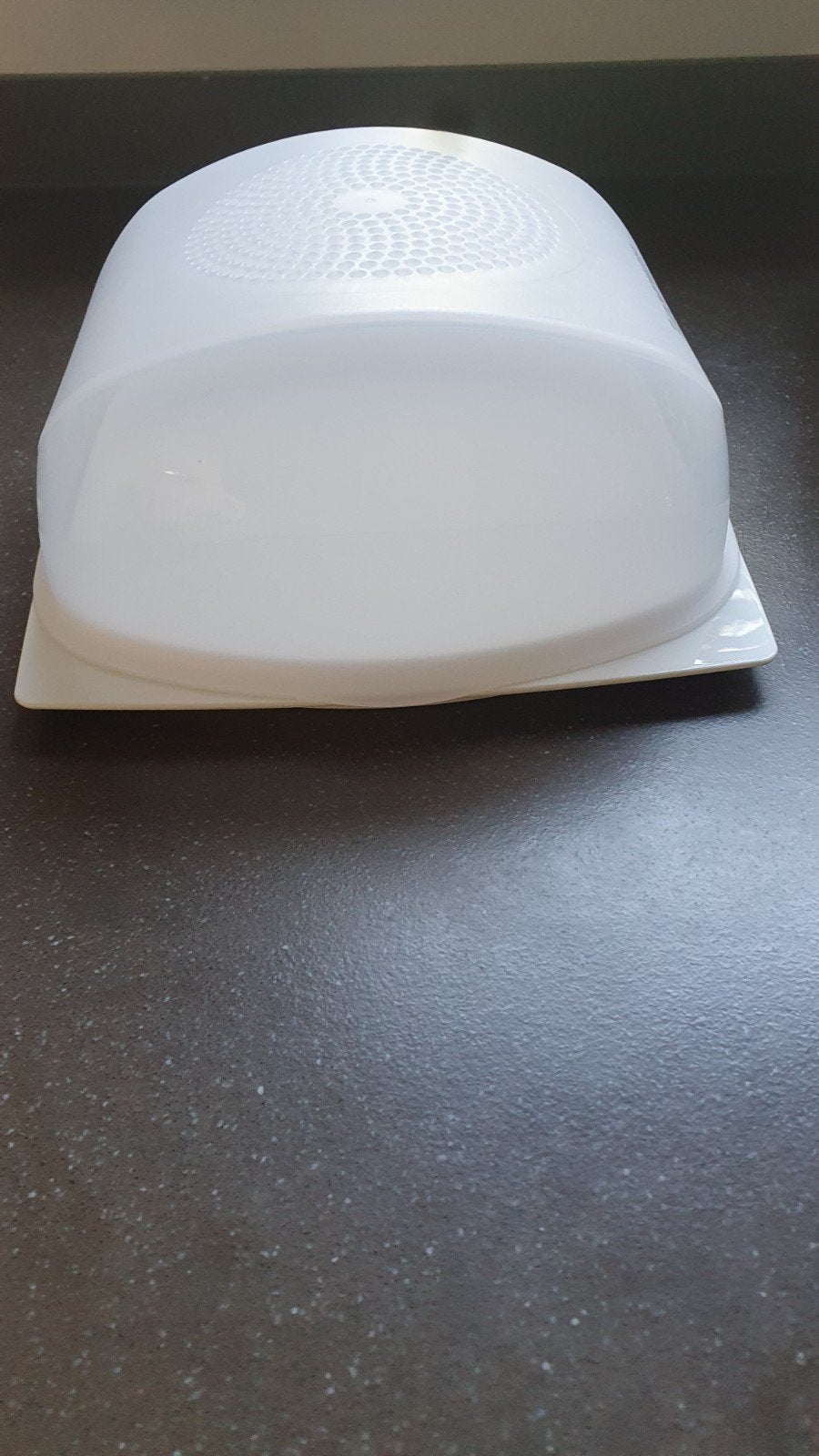 Tupperware kaasdoos - Wit, Gebruikt, Bewaardoos, Wit, Ophalen of Verzenden