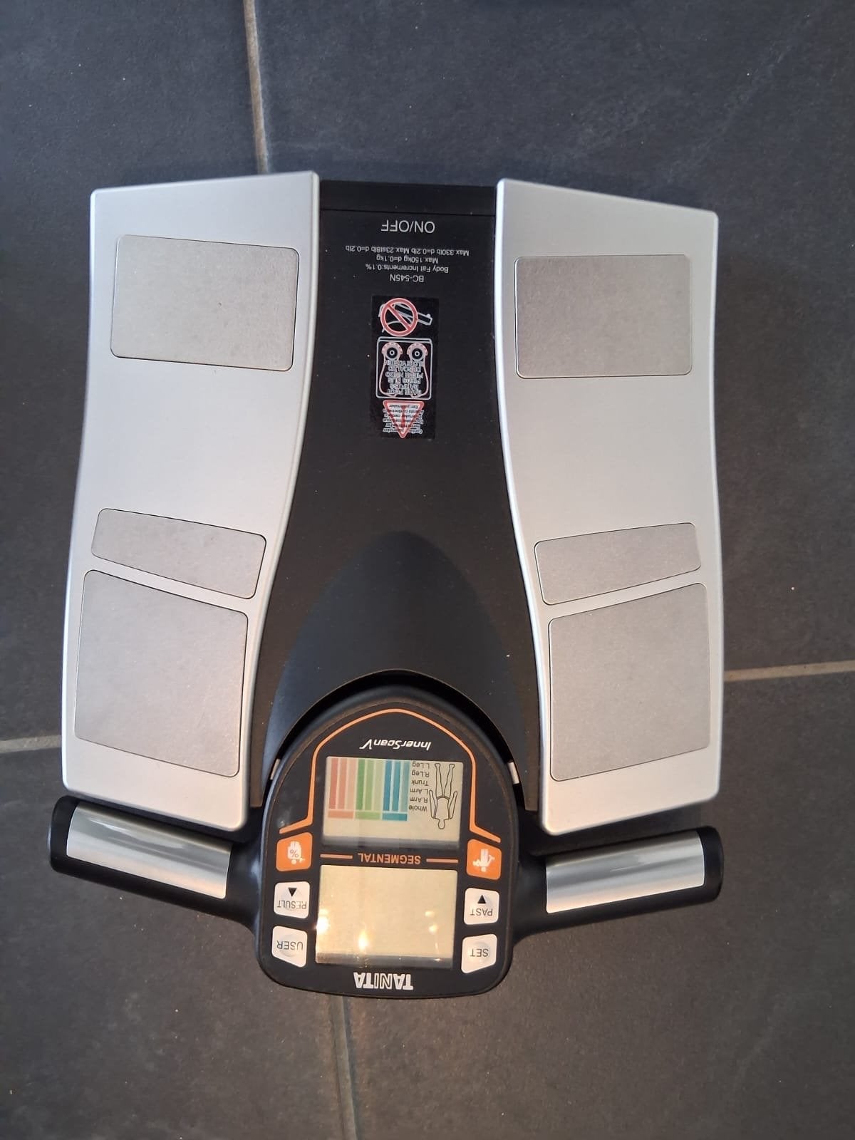 Tanita InnerScan BC-545N Personenweegschaal, Ophalen, Gebruikt, 100 kg of meer, Digitaal