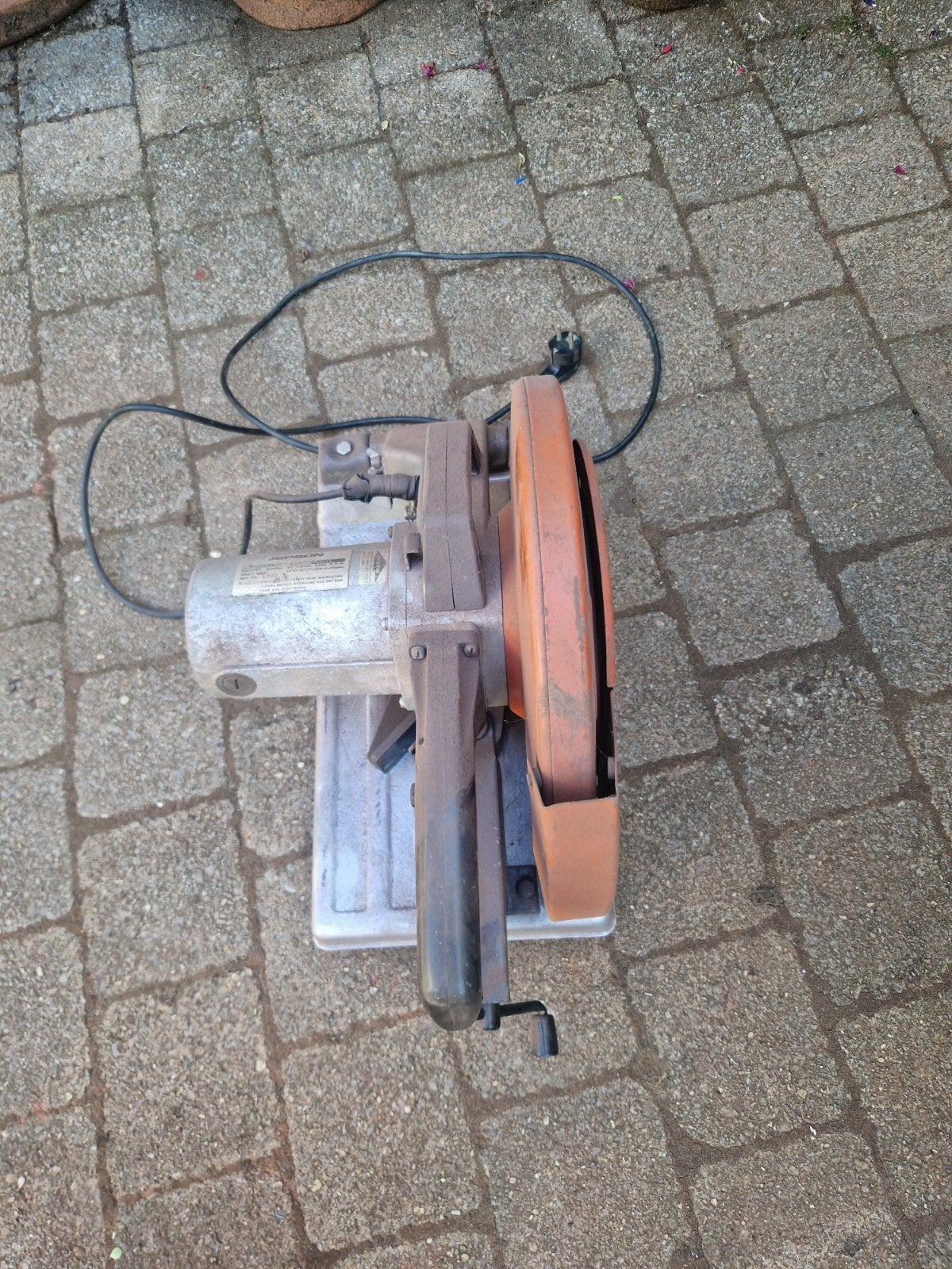 Jepson afkortslijper 1500W - Krachtige afkortmachine, Ophalen, Gebruikt, 1000 watt of meer, Werkbankslijpmachine