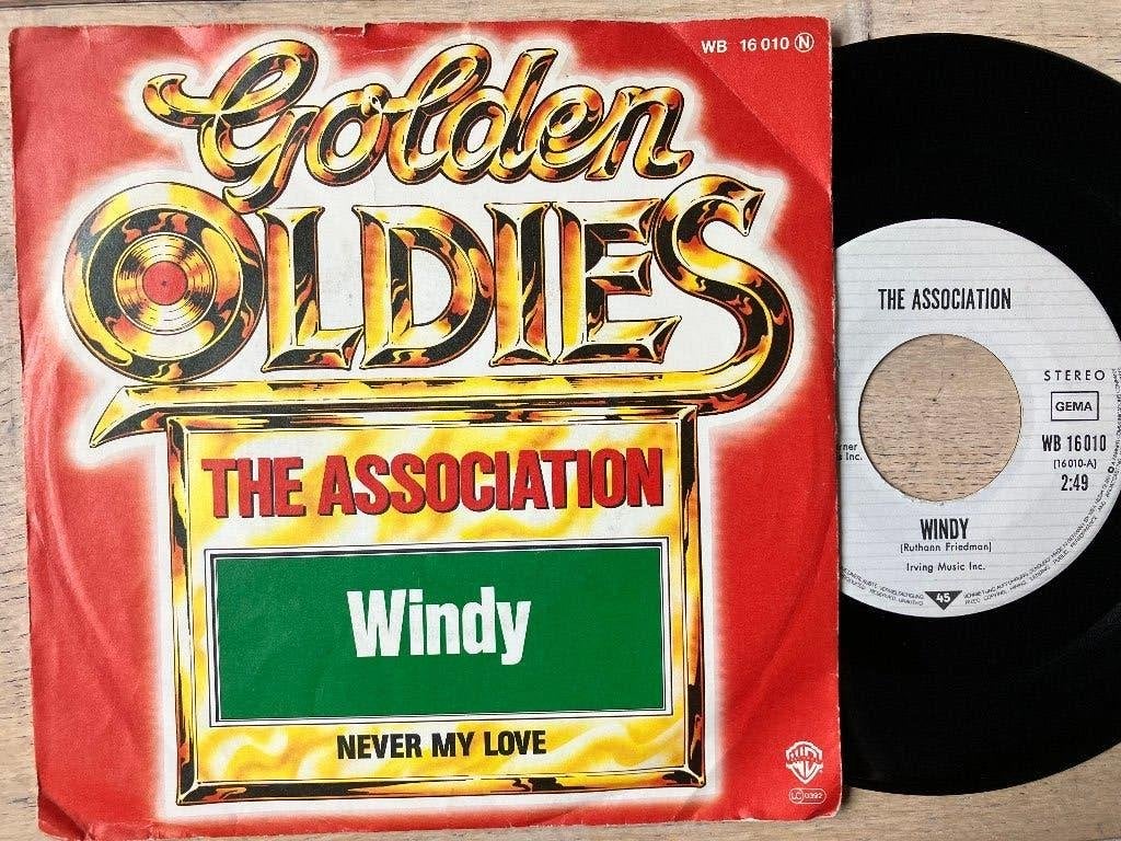 The Association (golden oldies), Fotohoes, Gebruikt, 7 inch, Ophalen of Verzenden