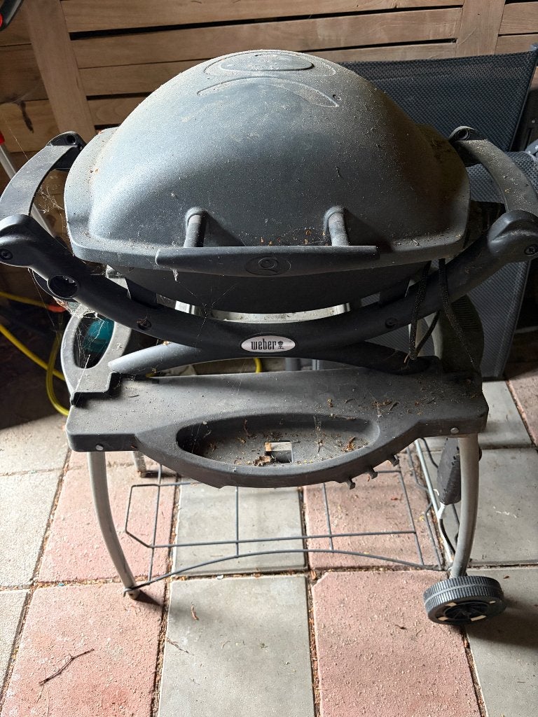 Elektrische bbq, Ophalen of Verzenden, Gebruikt, WEBER BBQ