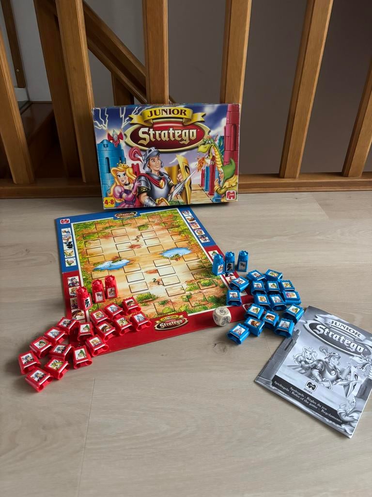 Jumbo bordspel stratego junior compleet, Ophalen of Verzenden, Zo goed als nieuw