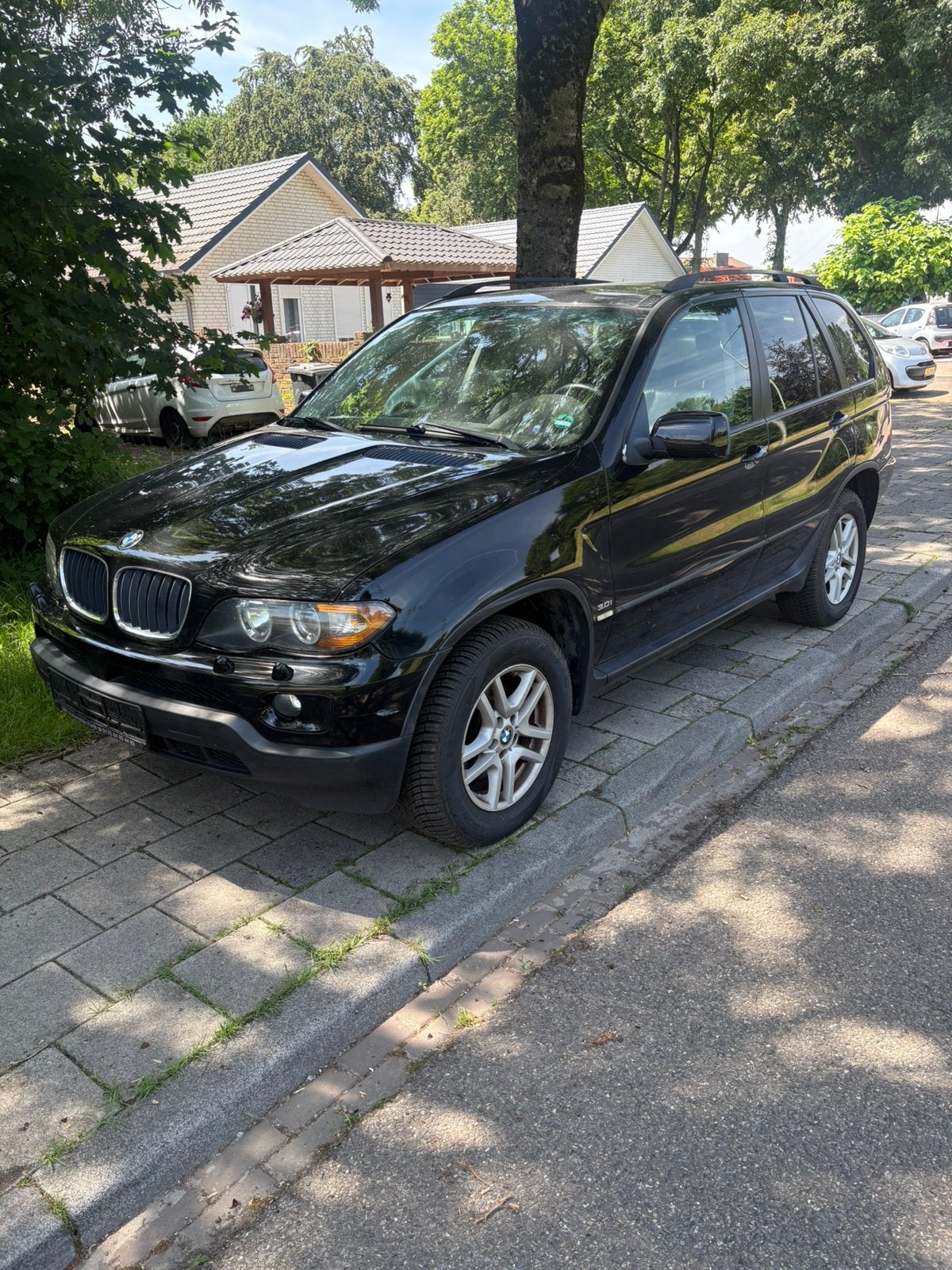 Bmw x5 3.0i lpg bwj2006 duits kenteken youngtimer zie tekst, Auto's, Automaat, X5, Zwart, Bedrijf