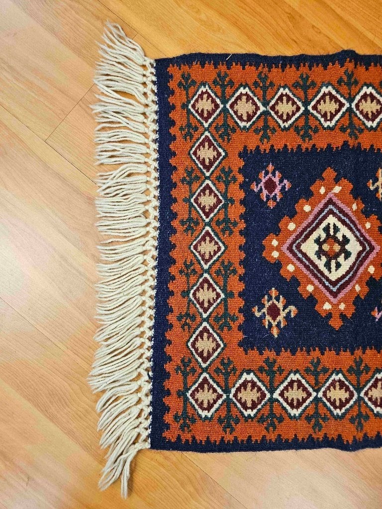 Kelim kleed  50/50 cm, Gebruikt, 50 tot 100 cm, Etten-Leur, Vierkant