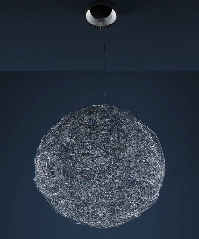 Catellani & Smith Fil de Fer hanglamp - Ø 50 cm, Ophalen, Gebruikt, Metaal