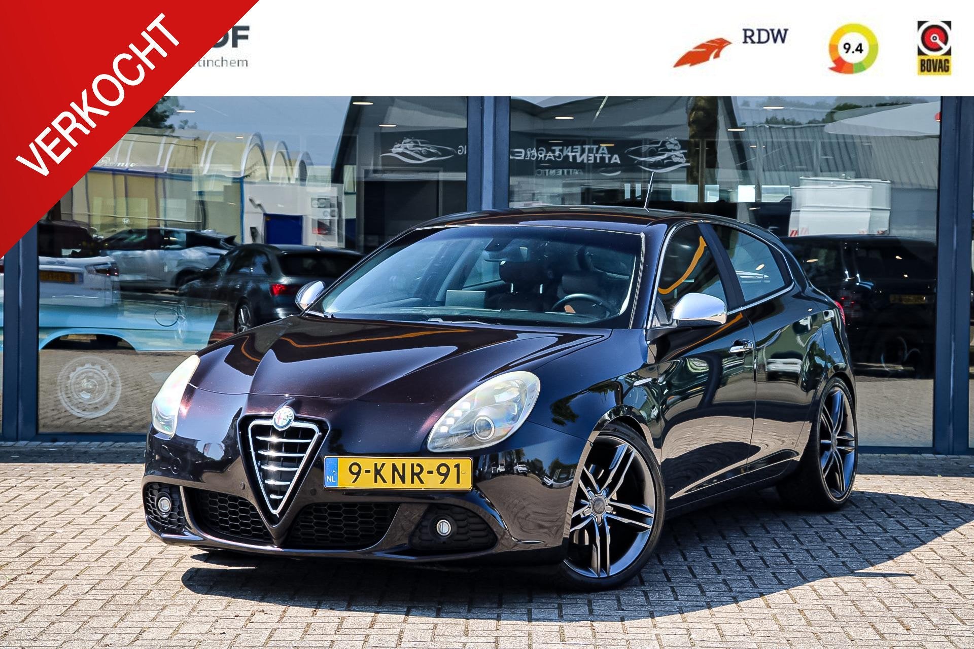 Alfa Romeo Giulietta 1.4 T Distinctive AUTOMAAT / LEDER / VE, Auto's, Alfa Romeo, Bedrijf, Te koop, Giulietta, ABS, Airbags, Airconditioning