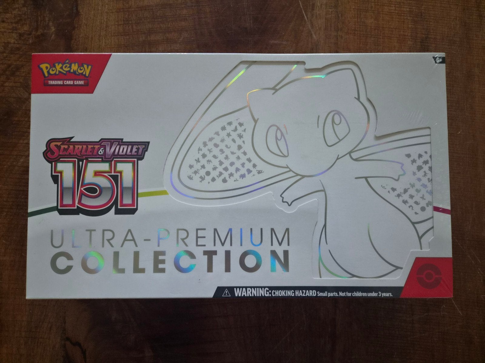 Pokémon 151 Ultra Premium Collection Box Mew, Ophalen of Verzenden, Nieuw, Overige typen
