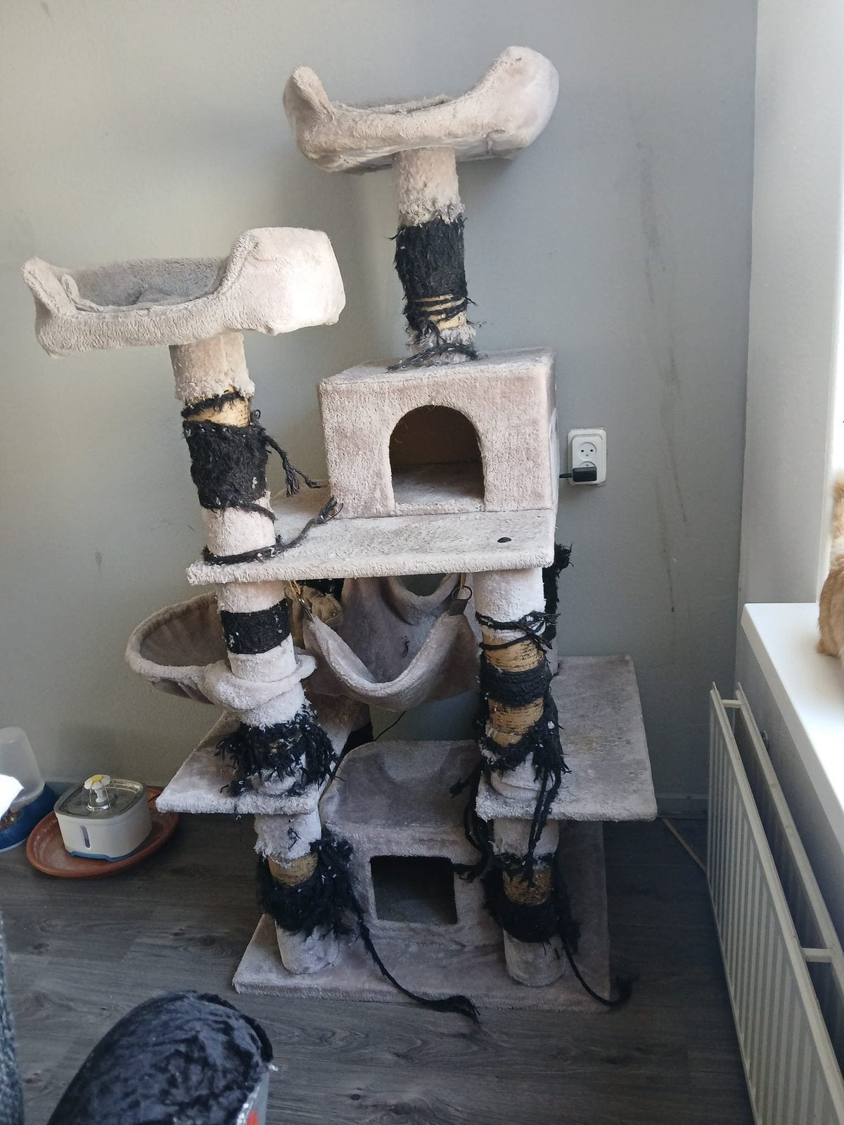 Katten krabpaal, Dieren en Toebehoren, Ophalen, Gebruikt, Krabpaal