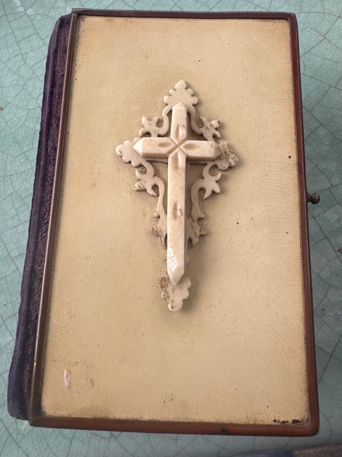 Antiek Katholiek Gebedenboek 'God is mijn heil' (18e uitgave, Antiek en Kunst, Ophalen of Verzenden