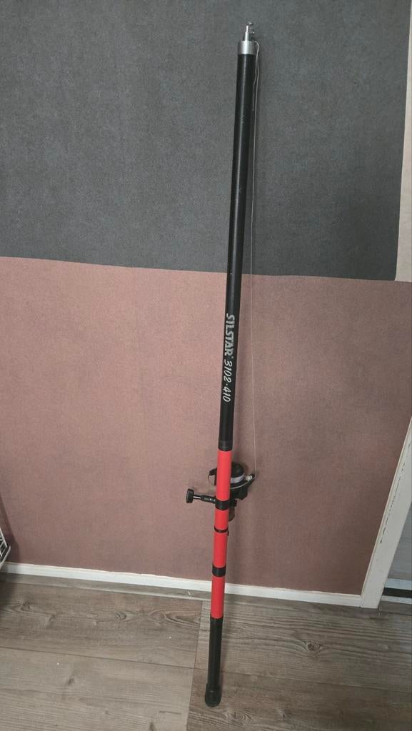 Silstar 3102-410 Telescoophengel 4.10m, Ophalen of Verzenden, Gebruikt, Werphengel