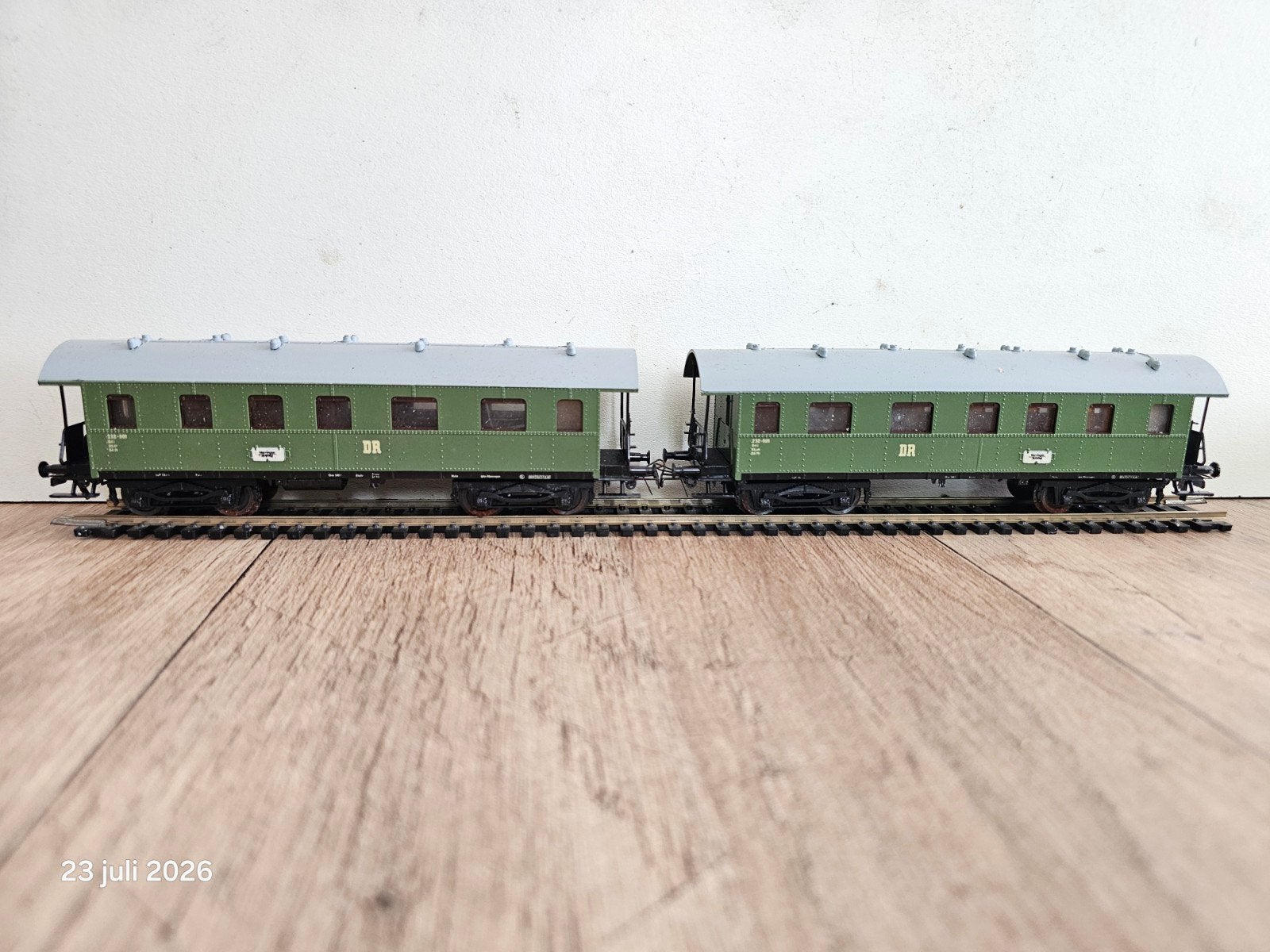 Modeltrein Ho set Schicht DR personen wagons, Ophalen of Verzenden, Gebruikt, Wagon, Overige merken