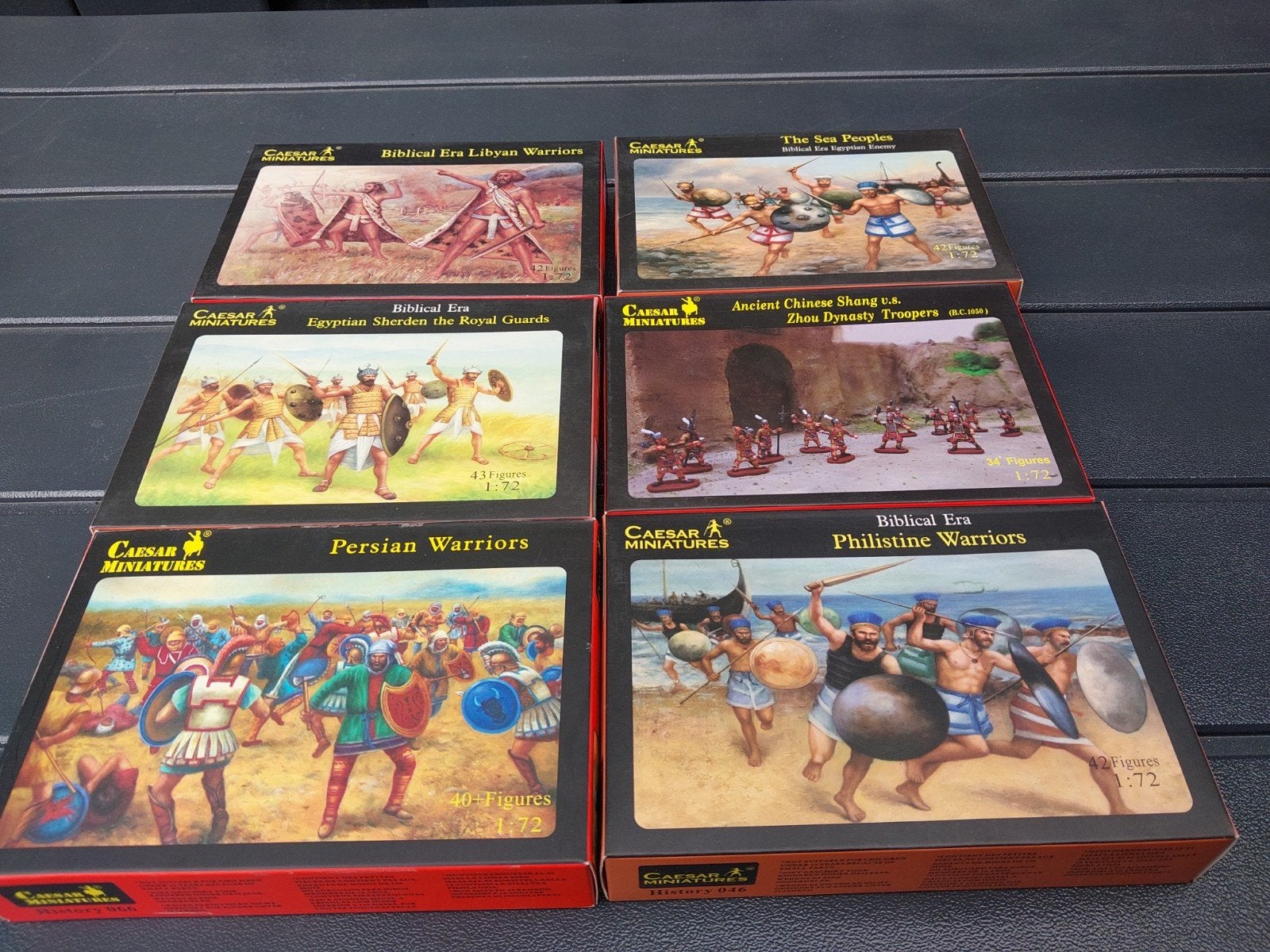 Caesar miniatures, Ophalen, Nederland