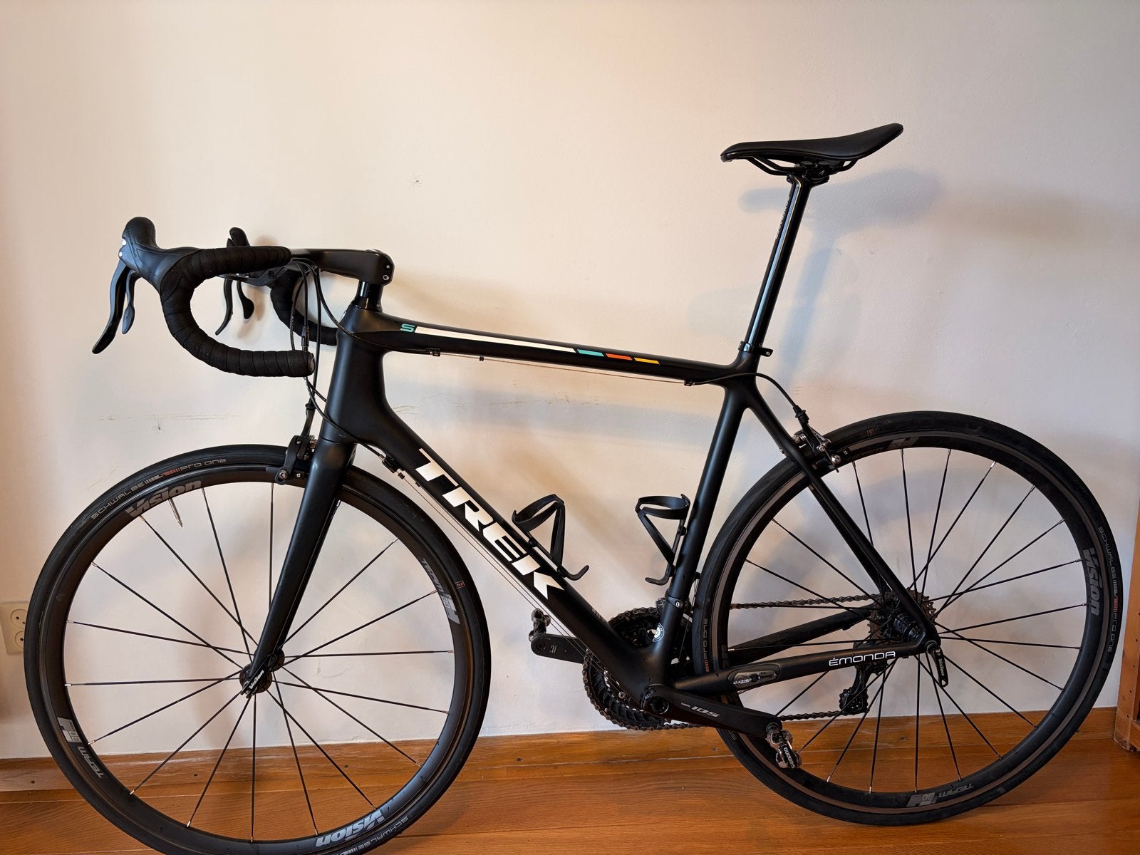 Trek Émonda SL 5 – Carbon racefiets, Fietsen en Brommers, Gebruikt, Carbon, Velgrem, 57 tot 61 cm