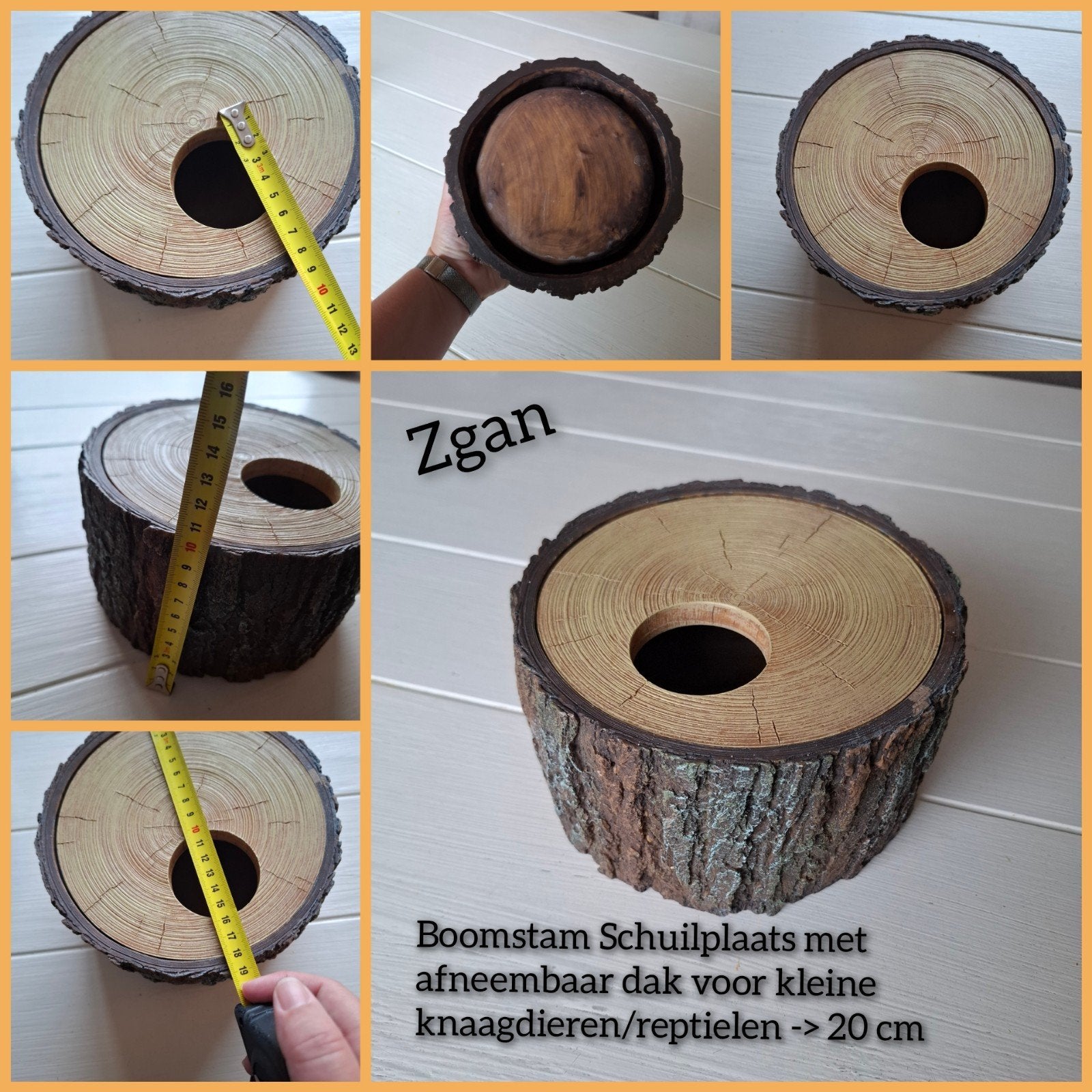 Knaagdier of reptielen eetplek/huisje/verstopplek, Ophalen of Verzenden
