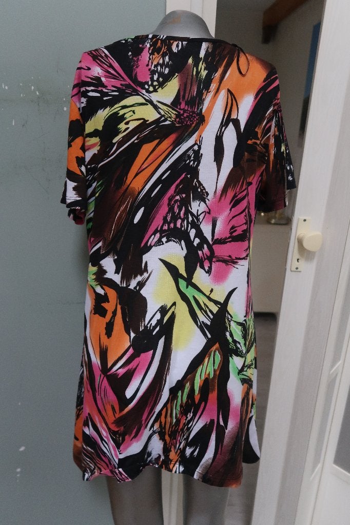 Gina Benotti kleurrijk shirt L, Kleding | Dames, Overige kleuren, Maat 42/44 (L), Ophalen of Verzenden, Gina benotti