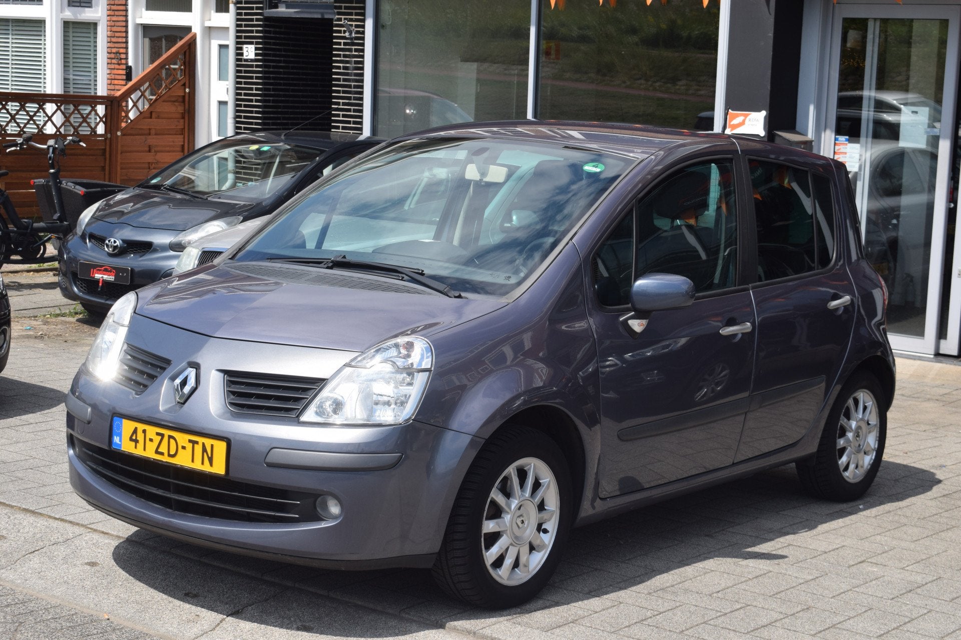 Renault Modus 1.2-16V Exception Quickshift NAP Automaat Crui, Stof, Gebruikt, 4 cilinders, Blauw