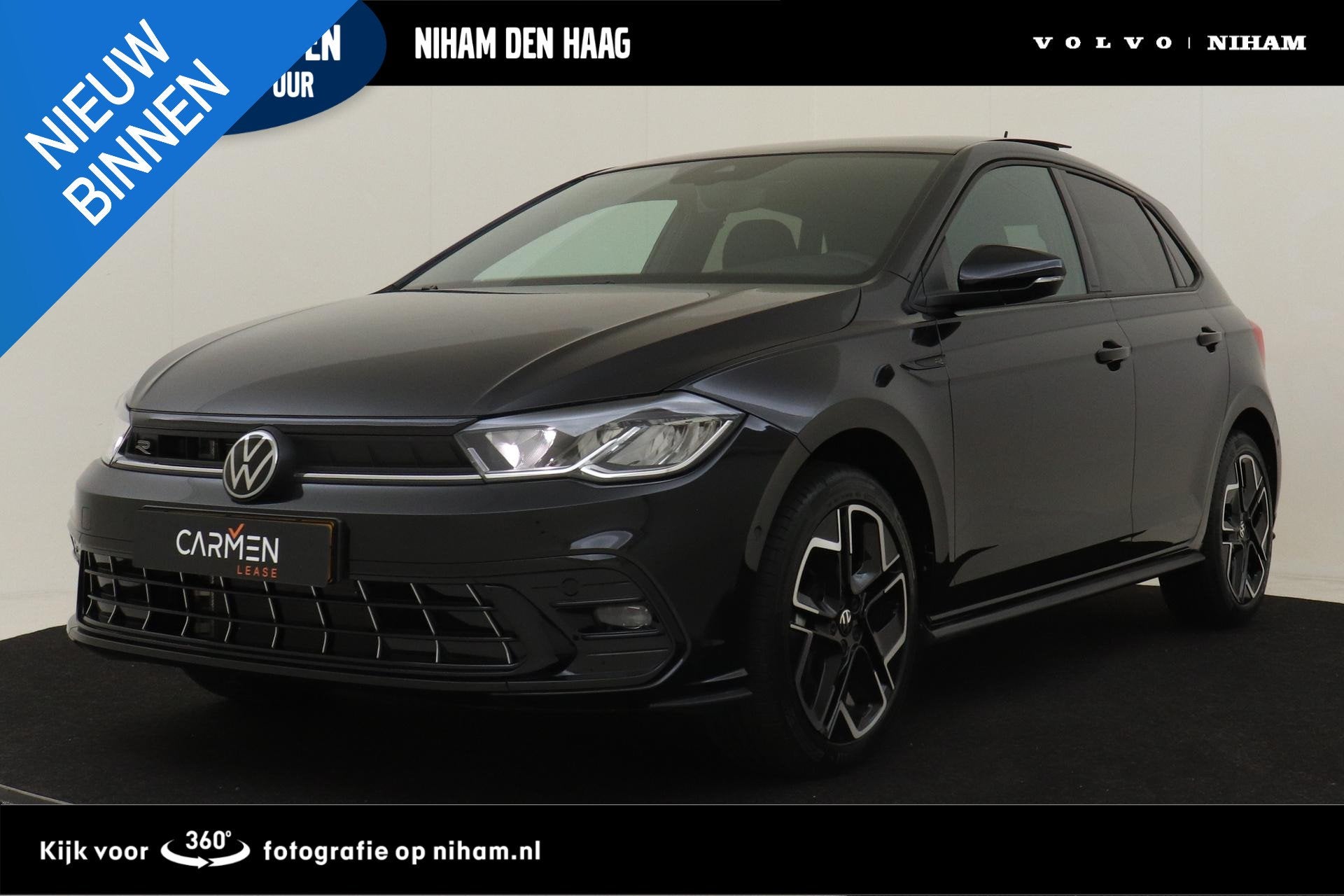 VOLKSWAGEN POLO 1.0 TSI R-LINE EDITION -PANO.DAK|KEYLESS|CAR, 12 maanden, Stof, Gebruikt, Euro 6