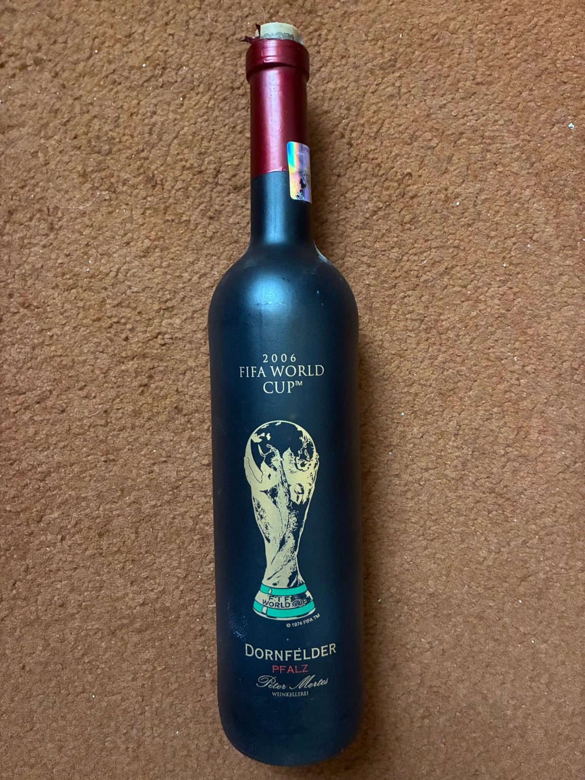 Wijnfles FiFa worldcup 2006, Ophalen, Nieuw, Overige gebieden, Rode wijn